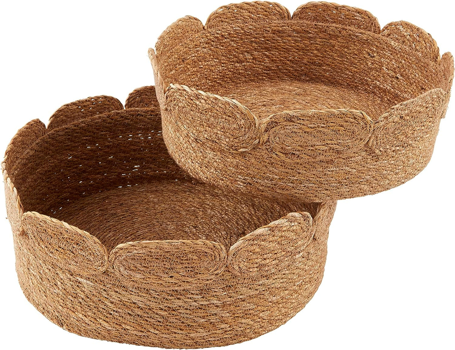 Scalloped Baskets S/2