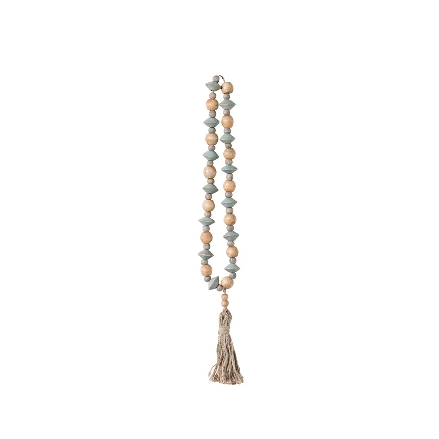 LOOP AND TASSEL BEAD GARLAND