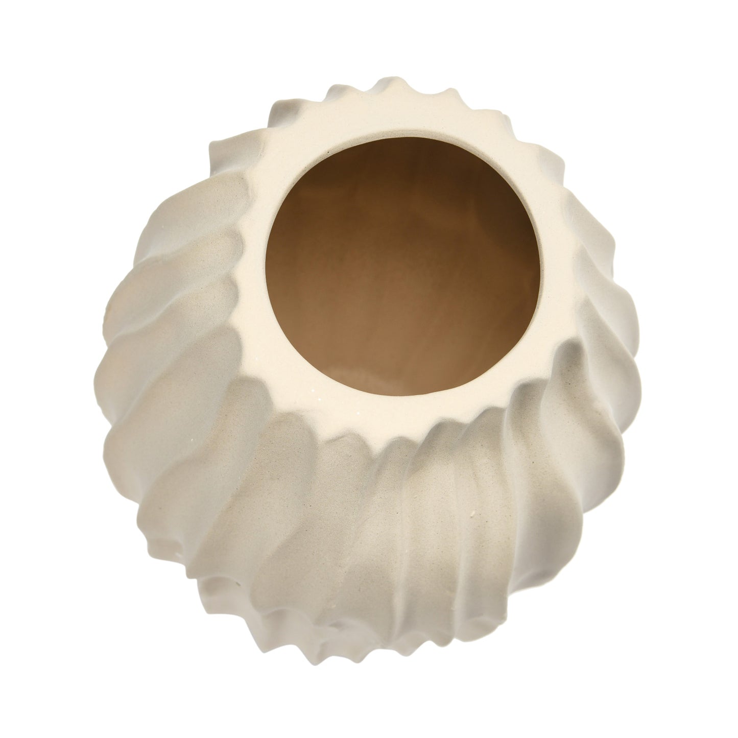FLUTED VASE