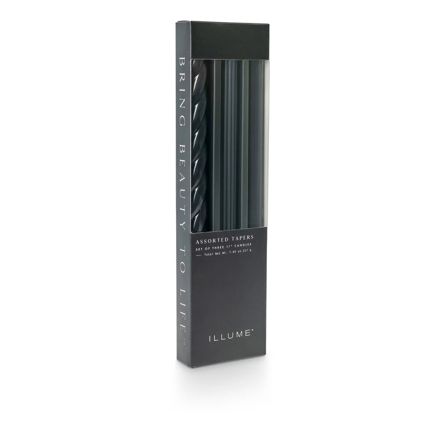 BLACK ASSORTED CANDLES