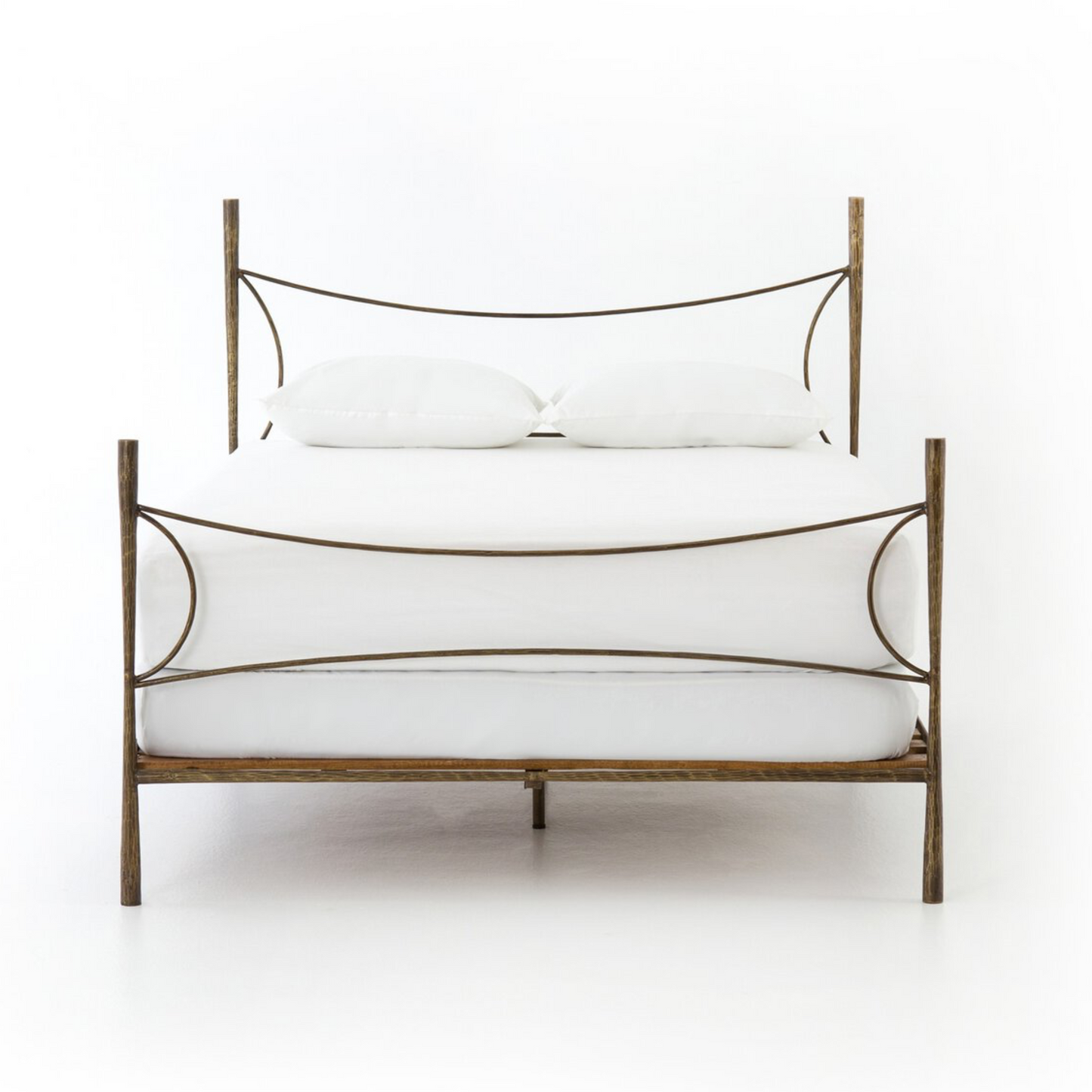 GOLD QUEEN BED