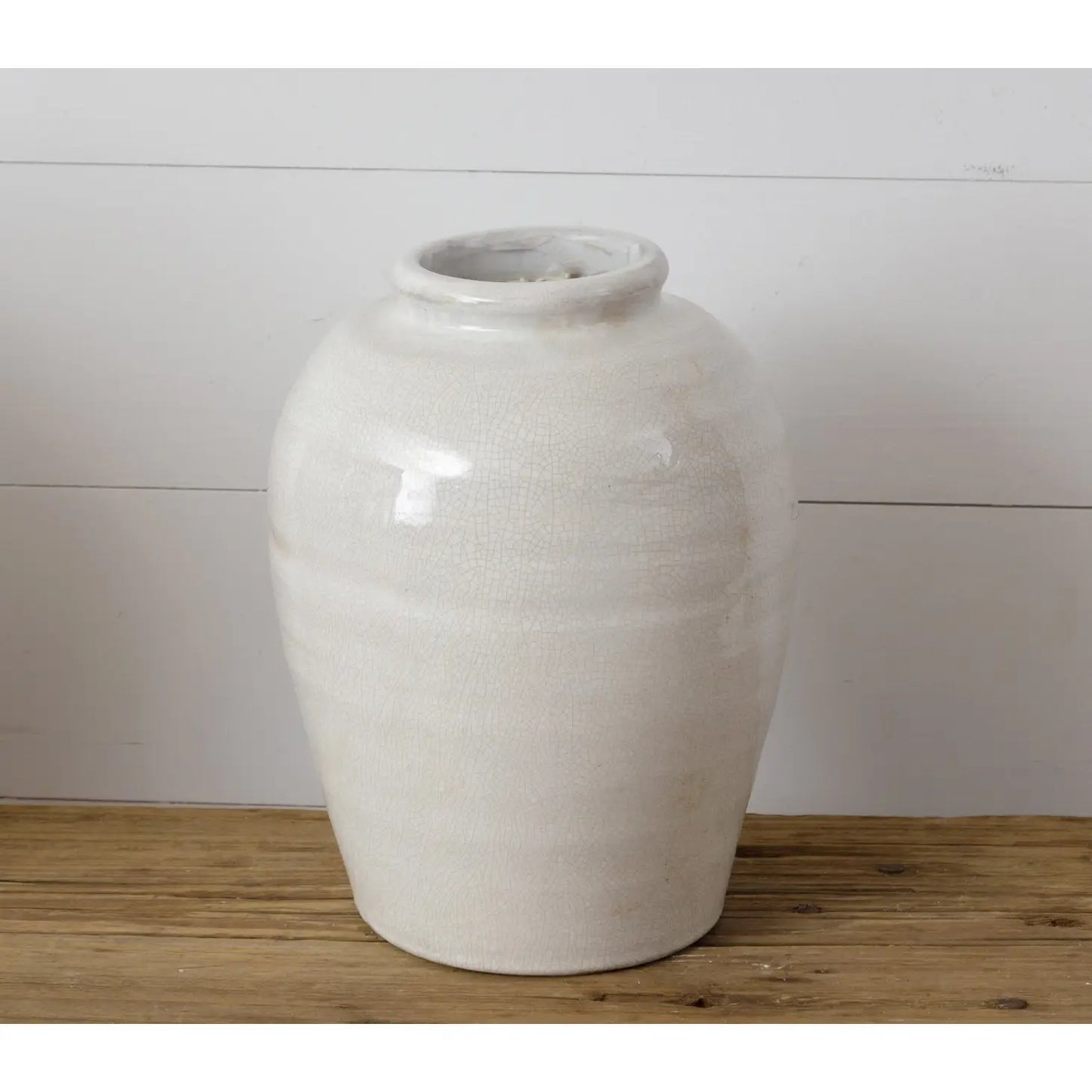 CRACKLED VASE