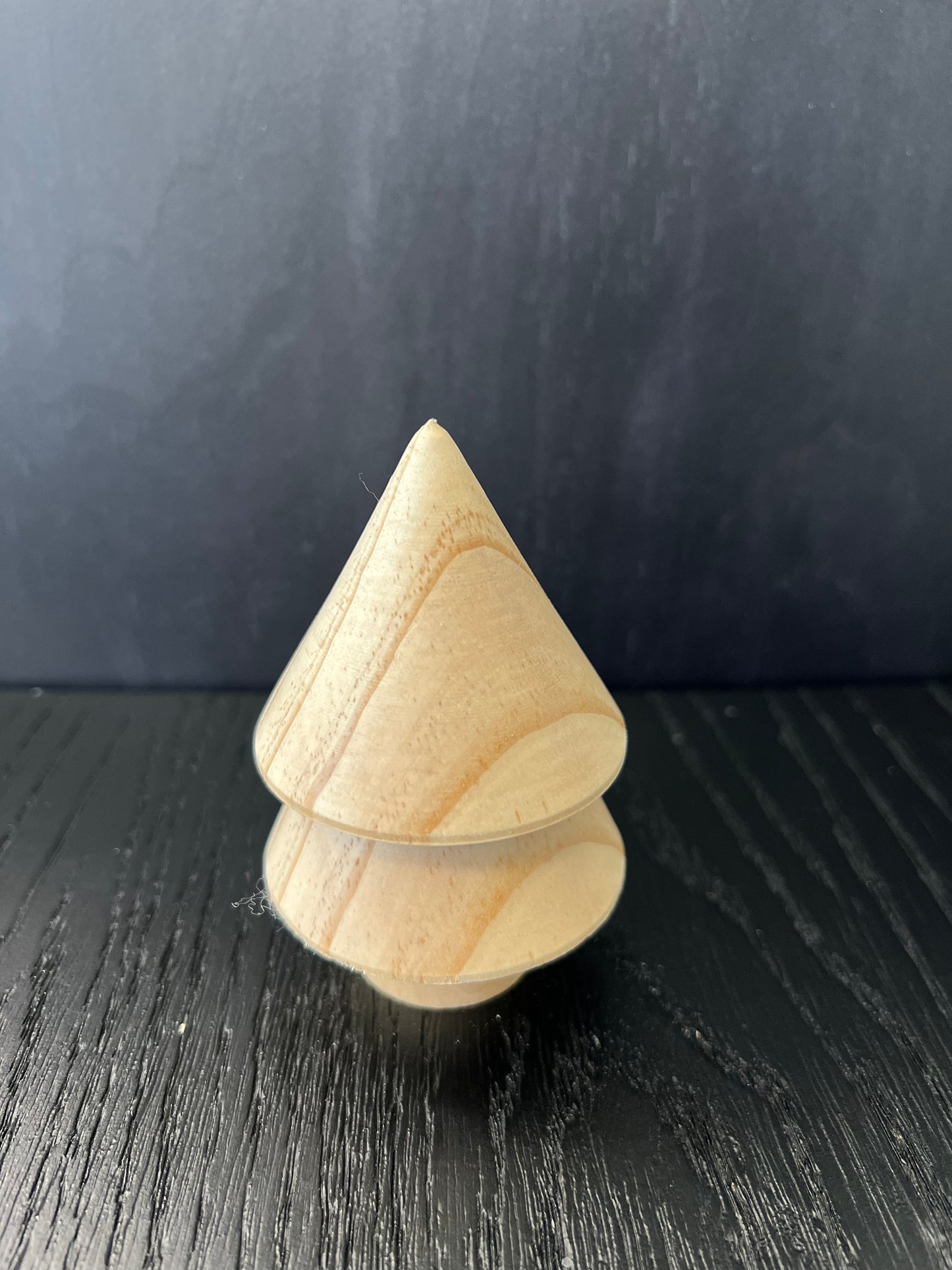 Assorted Wood & Stone Christmas Trees