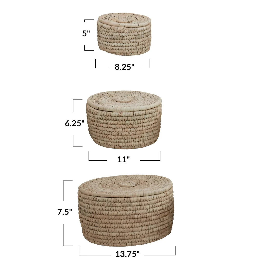 HAND-WOVEN BASKET - S