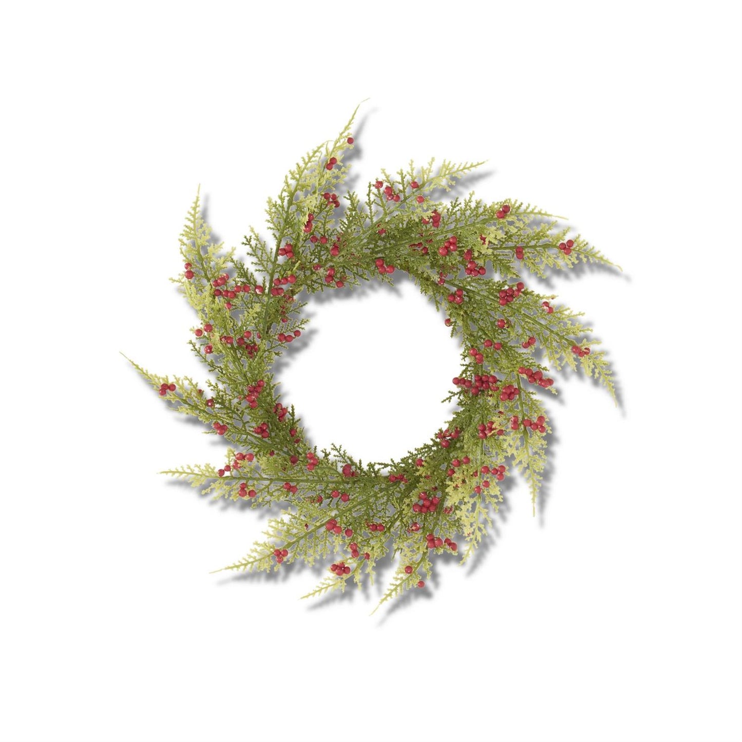 15" Pine Pepper Berry Wreath