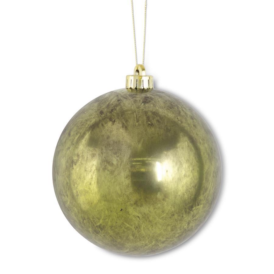6" Green Shatterproof Ornament