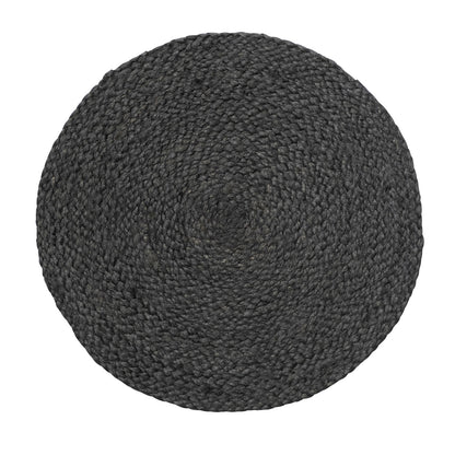 BLACK JUTE PLACEMAT