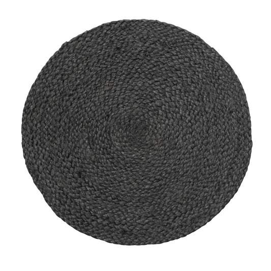 BLACK JUTE PLACEMAT