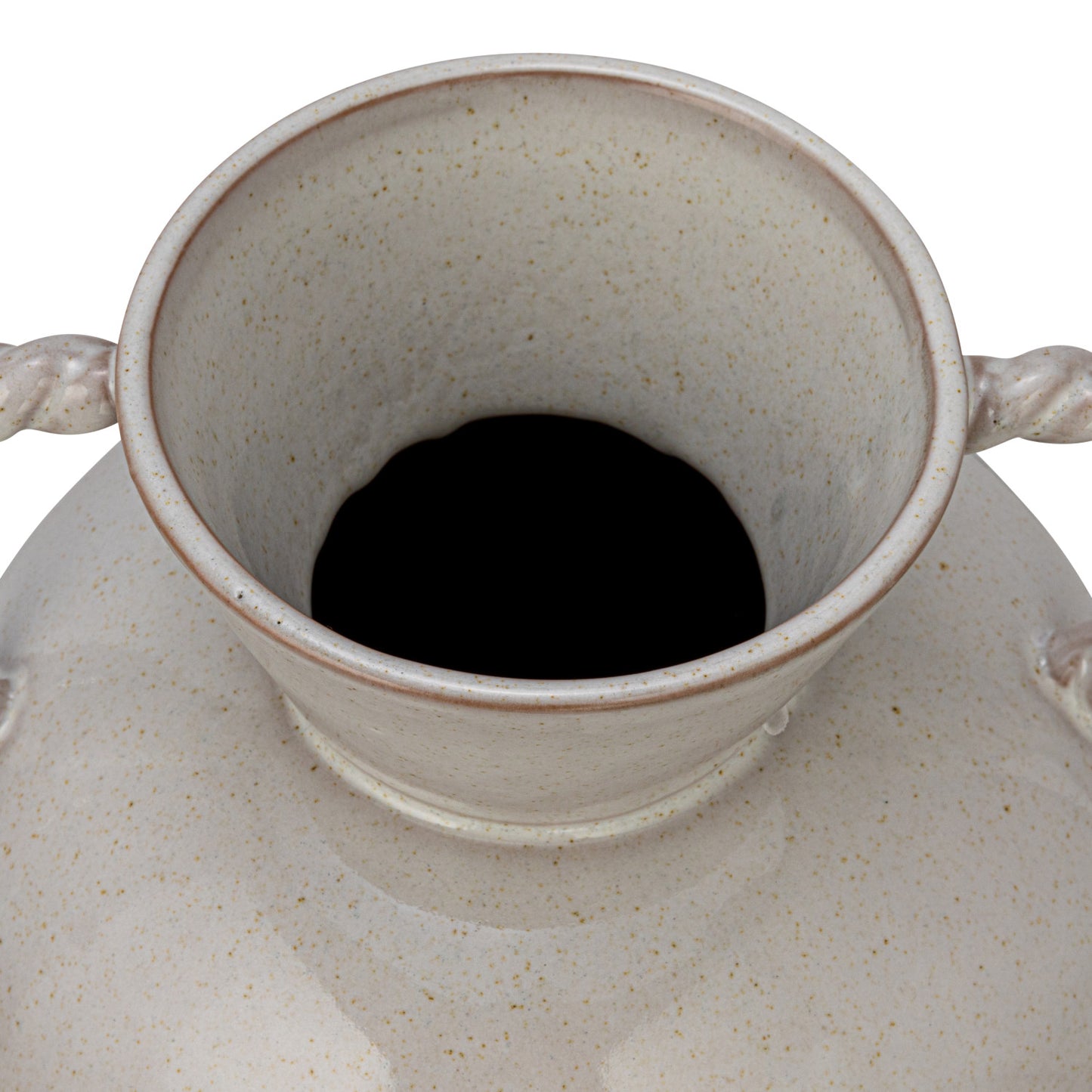 TWISTED HANDLE VASE