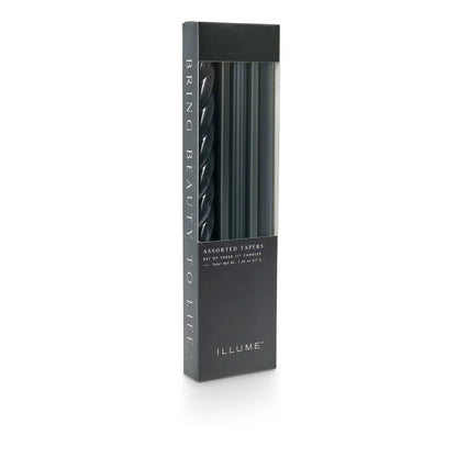 BLACK ASSORTED CANDLES