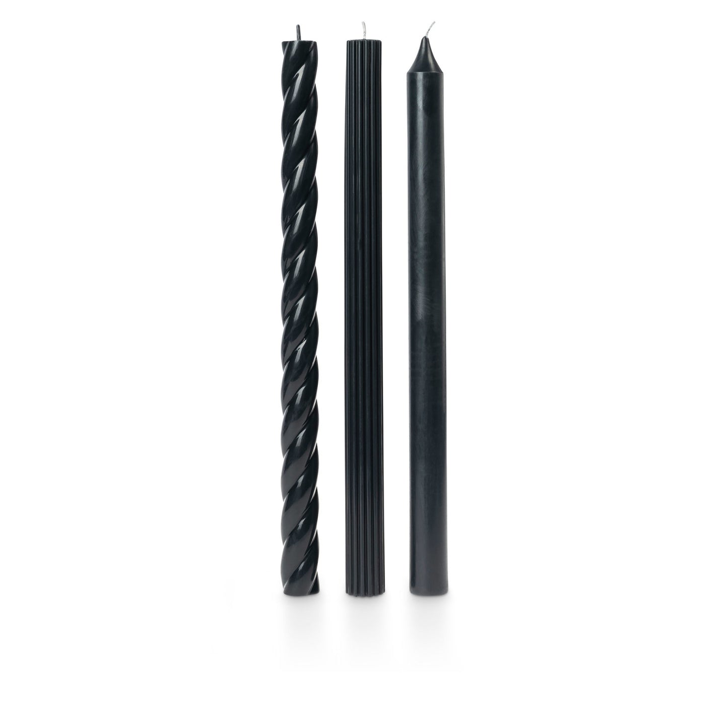 BLACK ASSORTED CANDLES