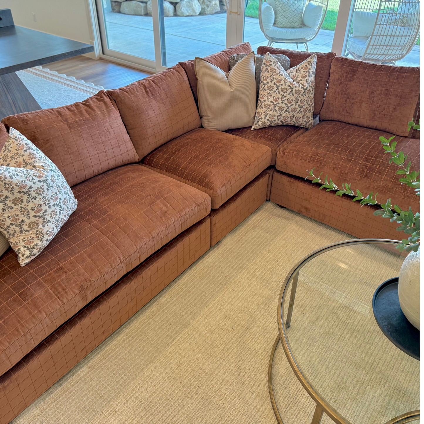 BASEMENT CUSTOM SOFA