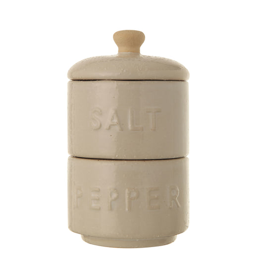 SALT & PEPPER PINCH POTS
