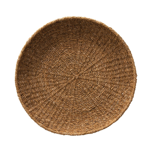 ROUND SEAGRASS TRAY