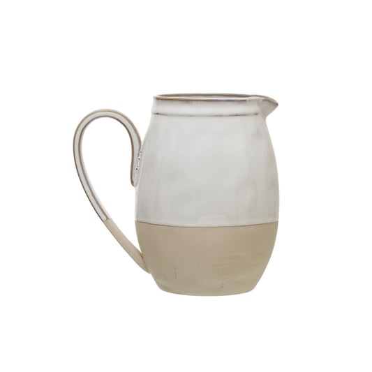 WHITE PITCHER