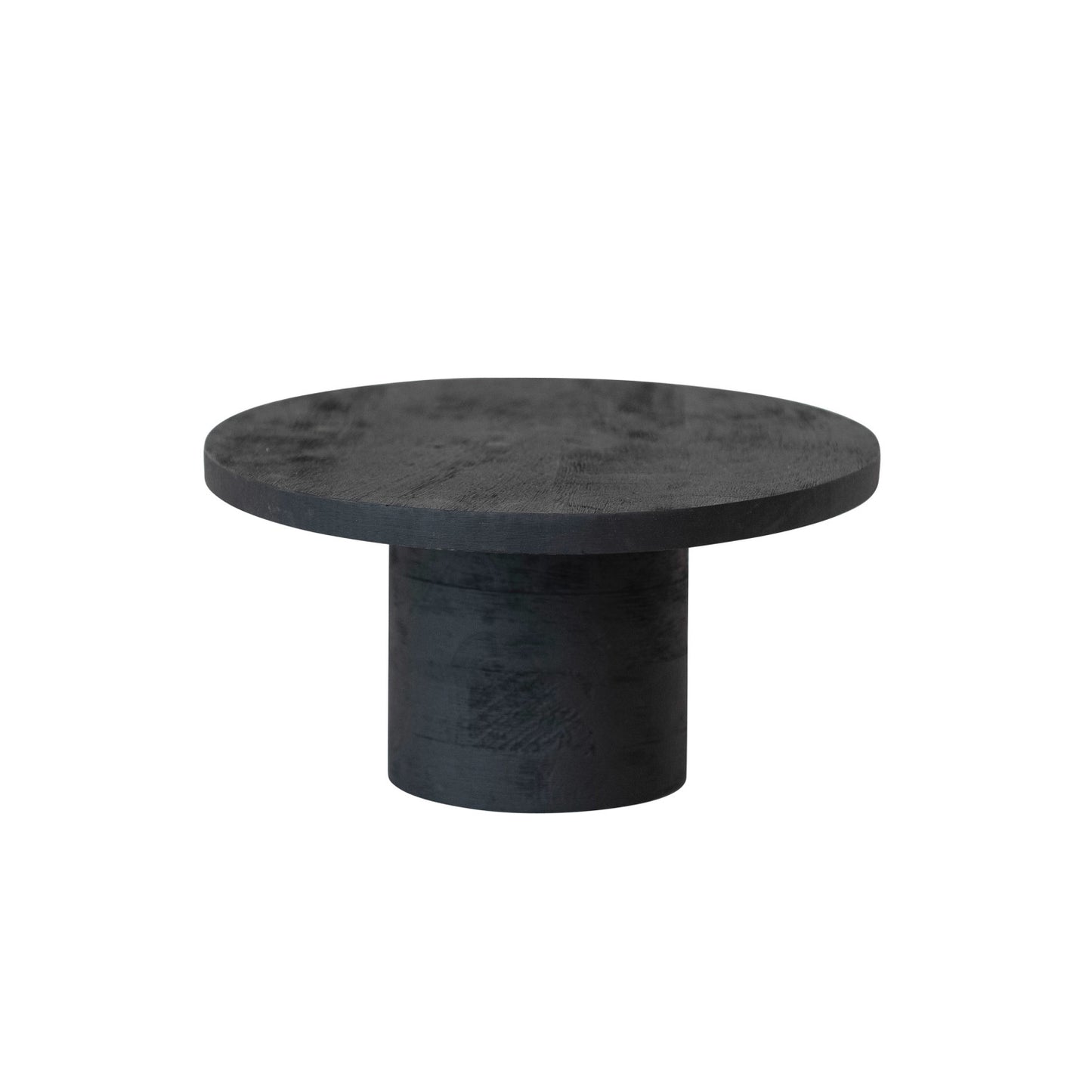 ROUND BLACK PEDESTAL