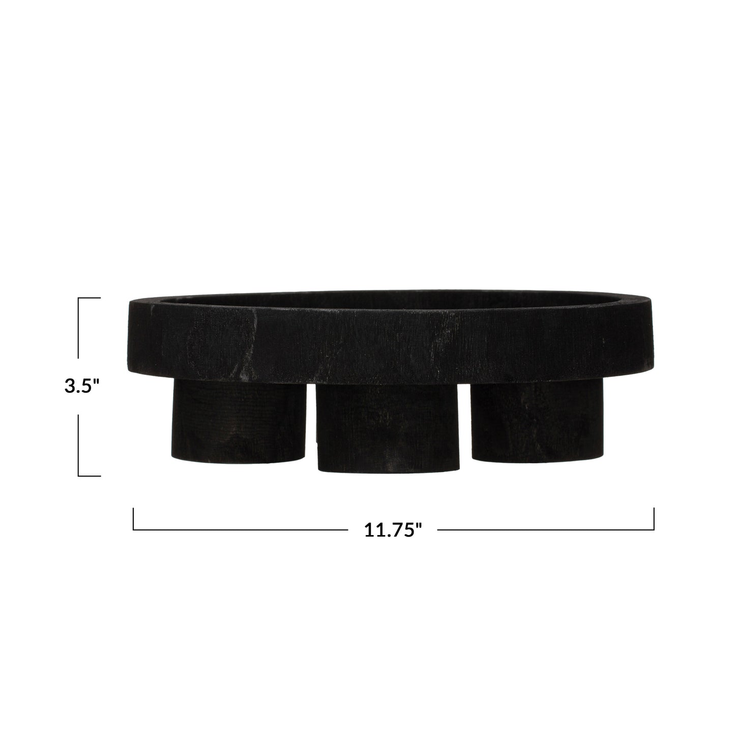 Paulownia-Footed Tray