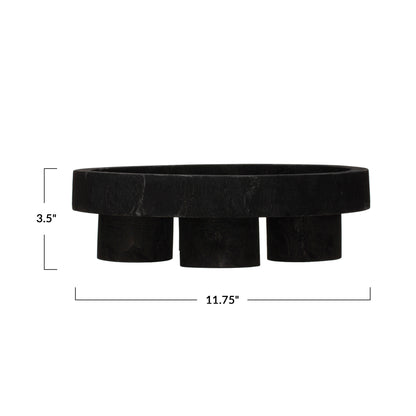 Paulownia-Footed Tray