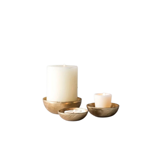 GOLD BOWLS SET OF 3