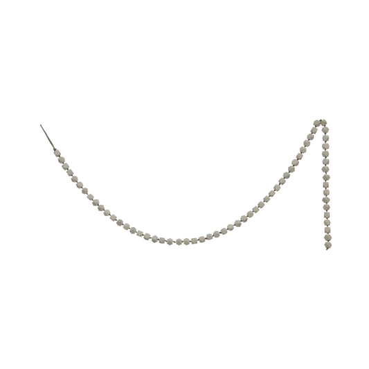 HEXAGON WOOD BEAD GARLAND