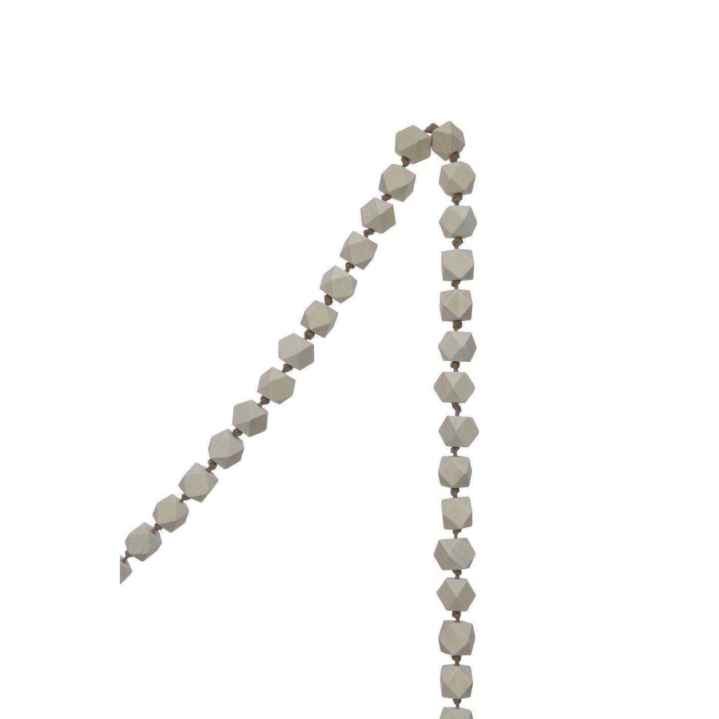 HEXAGON WOOD BEAD GARLAND