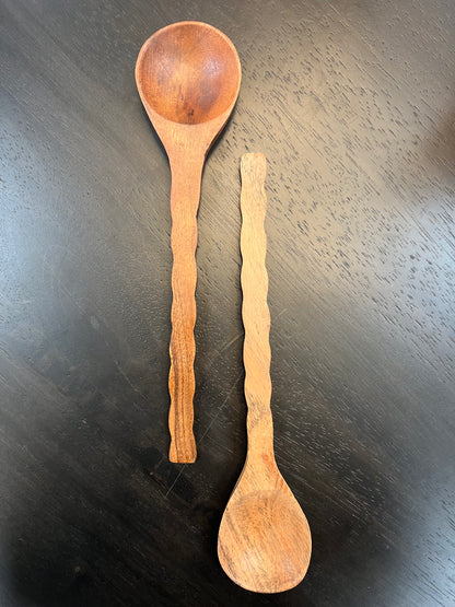 BROWN WOODEN SPOONS