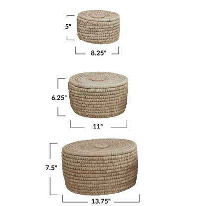 HAND-WOVEN BASKET - S