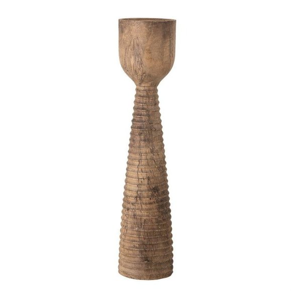 Mango Wood Candle Holder