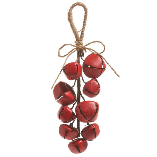 9 Jingle Bell Cluster Ornament
