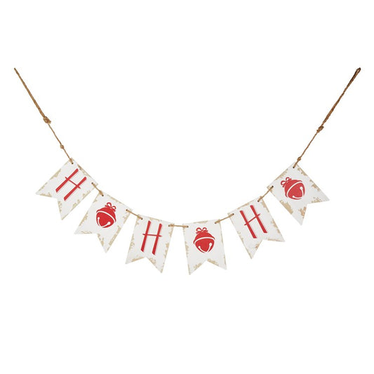 Ho, Ho, Ho Pennant Garland