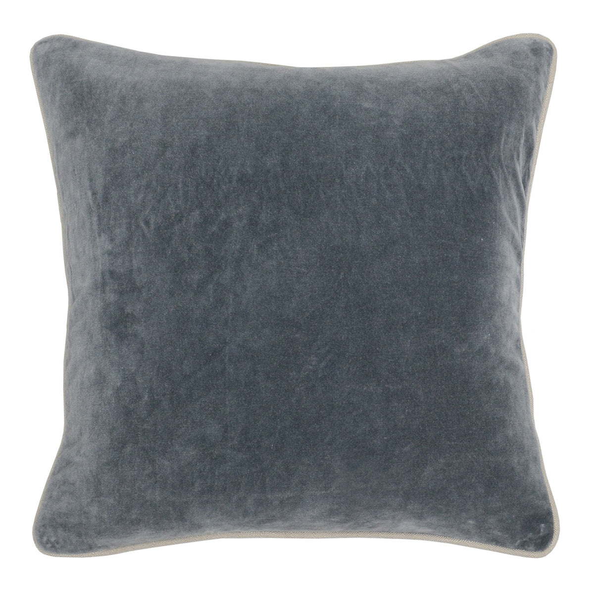 VELVET GREY PILLOW