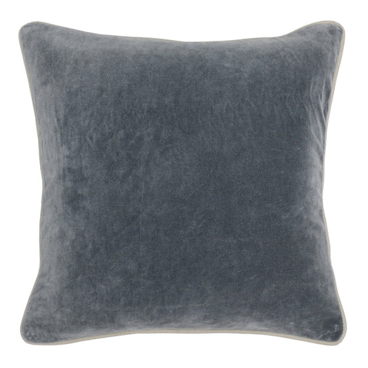 VELVET GREY PILLOW